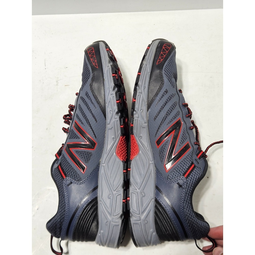 New Balance Lonoke Men Trail Running Shoes Grey Red MTLONLT1 Size 13 - Picture 5 of 9